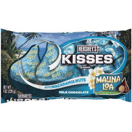 Hershey's Kisses with macadamia nuts - a fantastic Hawaiian Luau party idea