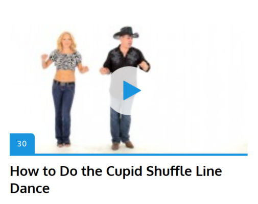 How to line dance and country dance.