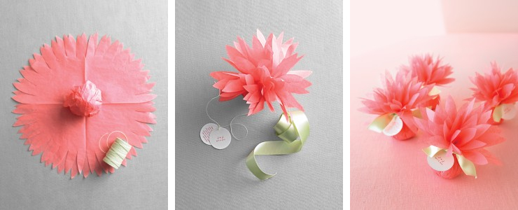 How to make a paper dahlia